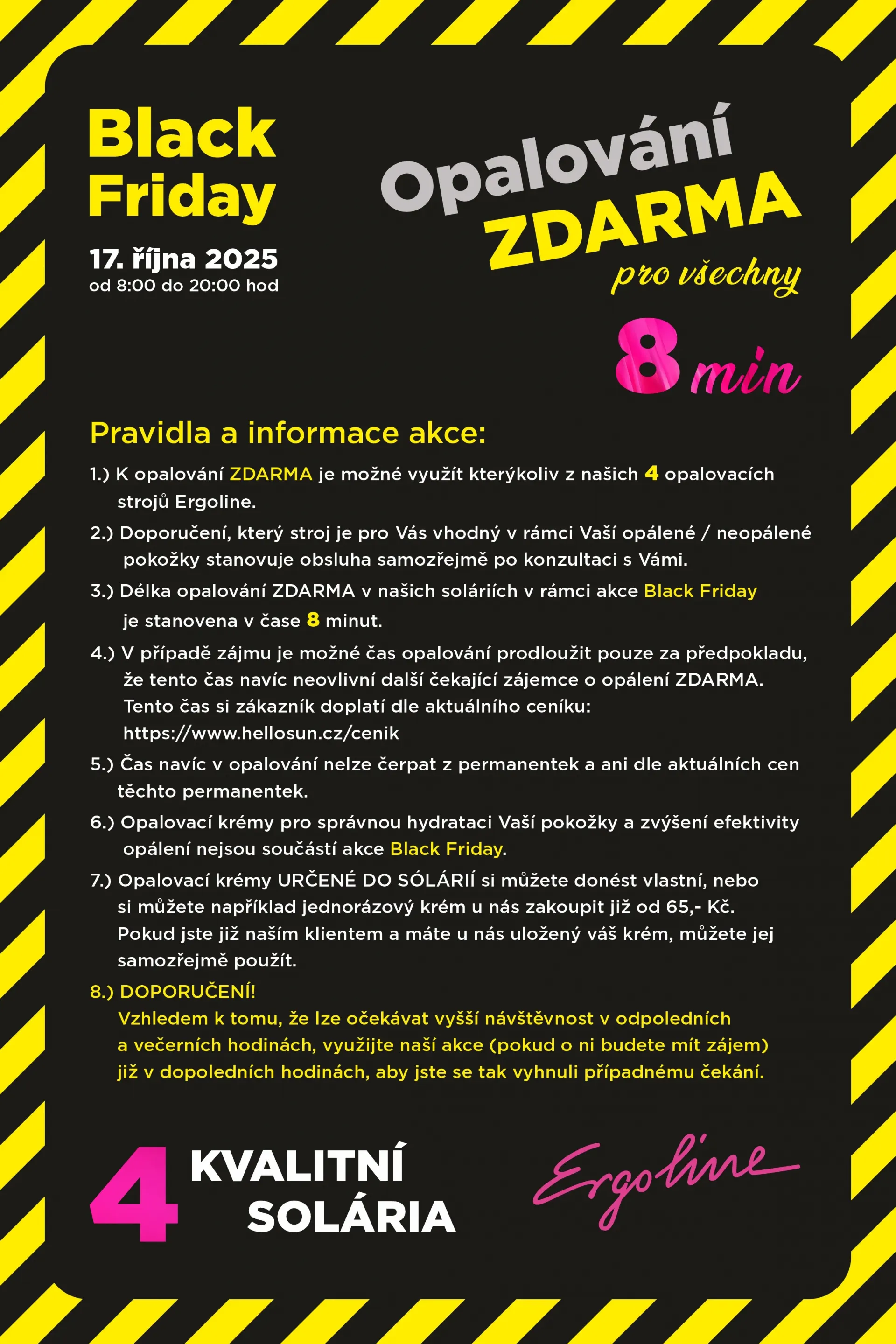 BLACK Friday 17. října 2025