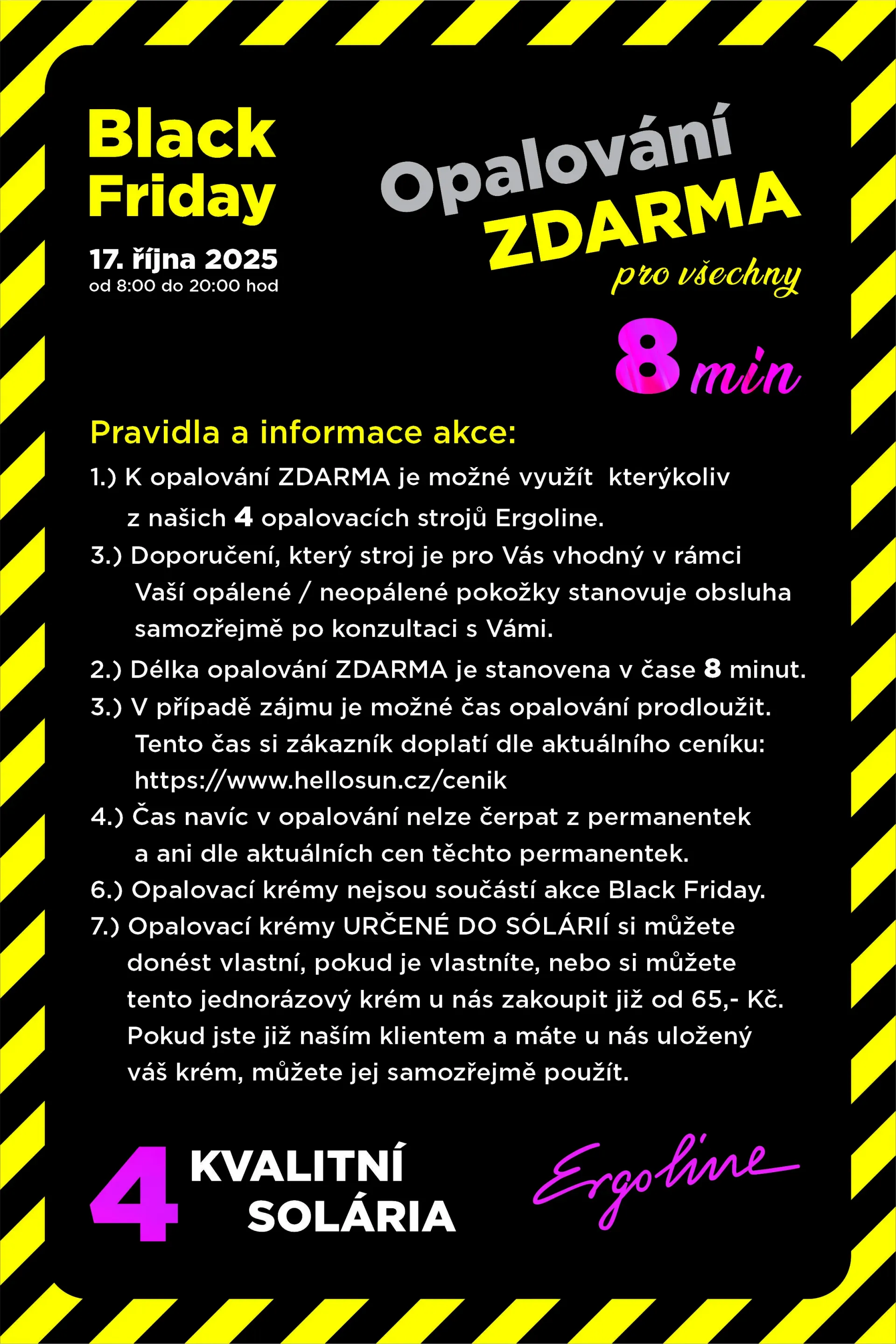 BLACK Friday 17. října 2025